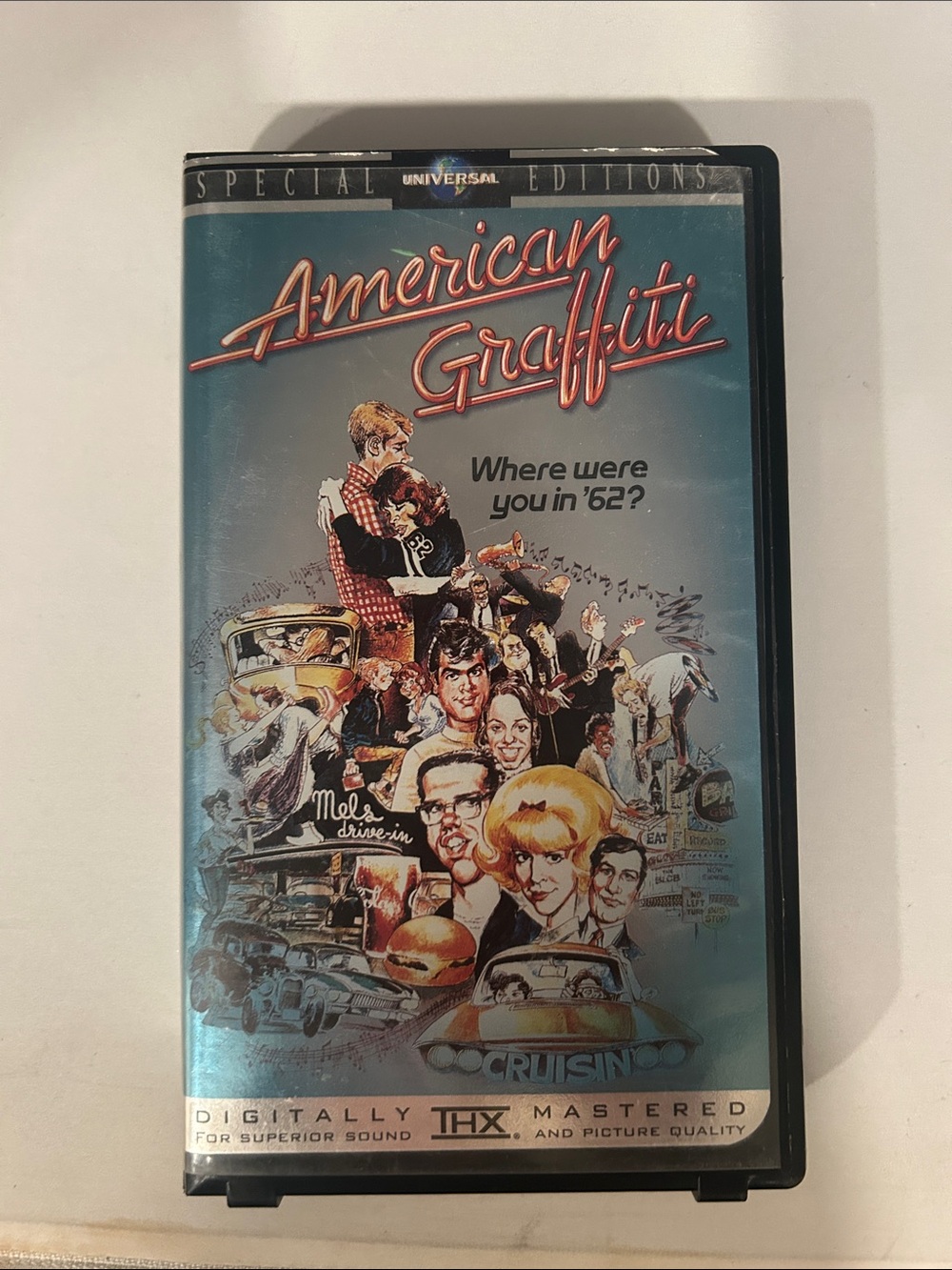 Universal American Graffiti Teal Movie DVD Case